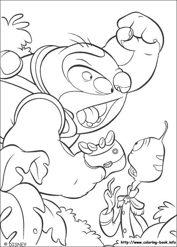 Lilo and Stitch coloring picture